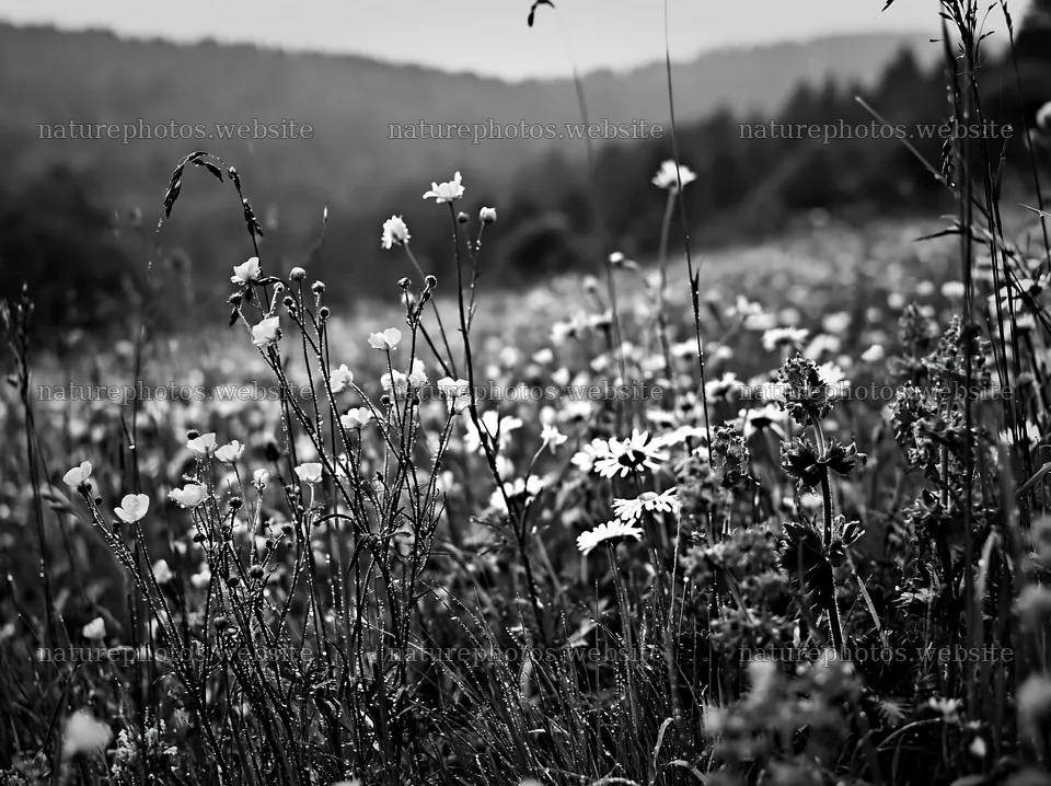 Colorful buttercup meadow with flowers in a natural setting – nature photos 9174x6866