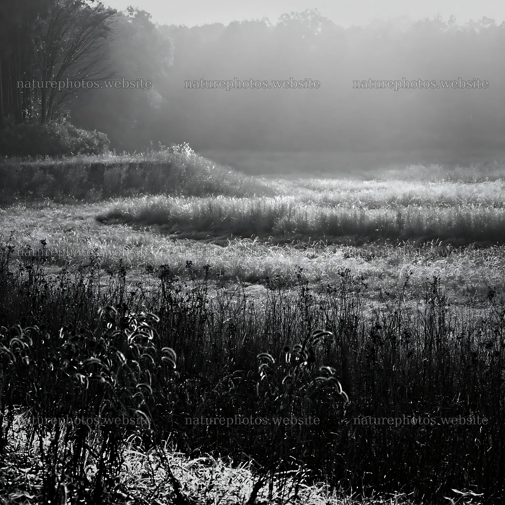 Aichi restored meadow autumn seedheads foreground – nature photos 7938x7938